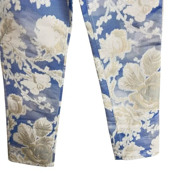 New Mens Martine Rose Floral Embroidered Jeans Pants
